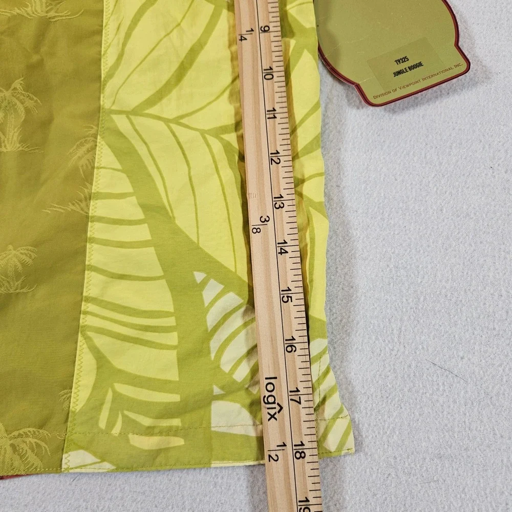 Tommy Bahama Swim Shorts Men Large Green Jungle Boogie Elephant Trunks NWT